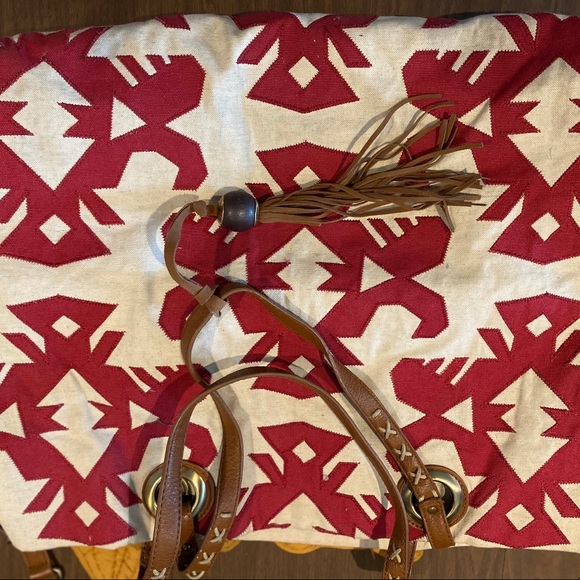 LUCKY 🍀 BRAND - Boho weekend tote bag- - Picture 1 of 14